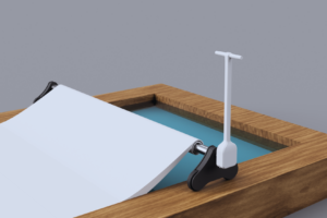 Couverture de piscine motorisée sur-mesure Koverloop Assist