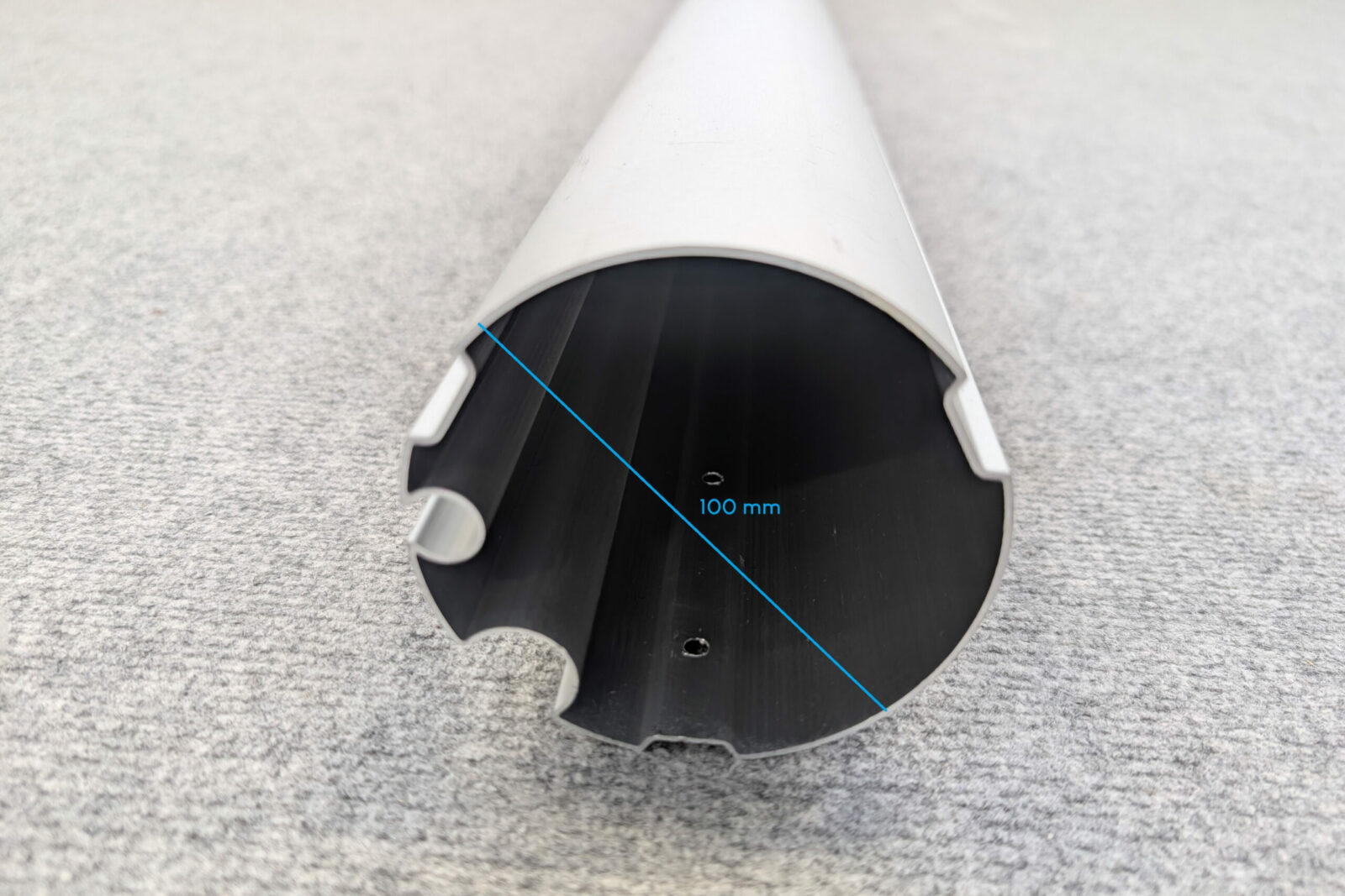 Tube enrouleur 100mm